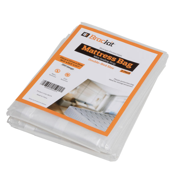 Mattress Bag for Storage - Double Size 200g. 231cm x 137cm x 35cm. Pack of 2