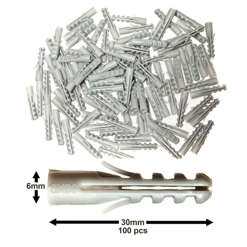  100x 13.5mm (17/32) Zinc-Plated Eye Hook Screws
